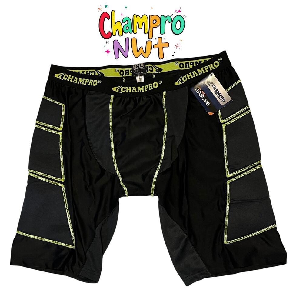 Champro Sports Adult On-Deck Baseball Sliding Shorts - XL - NWT